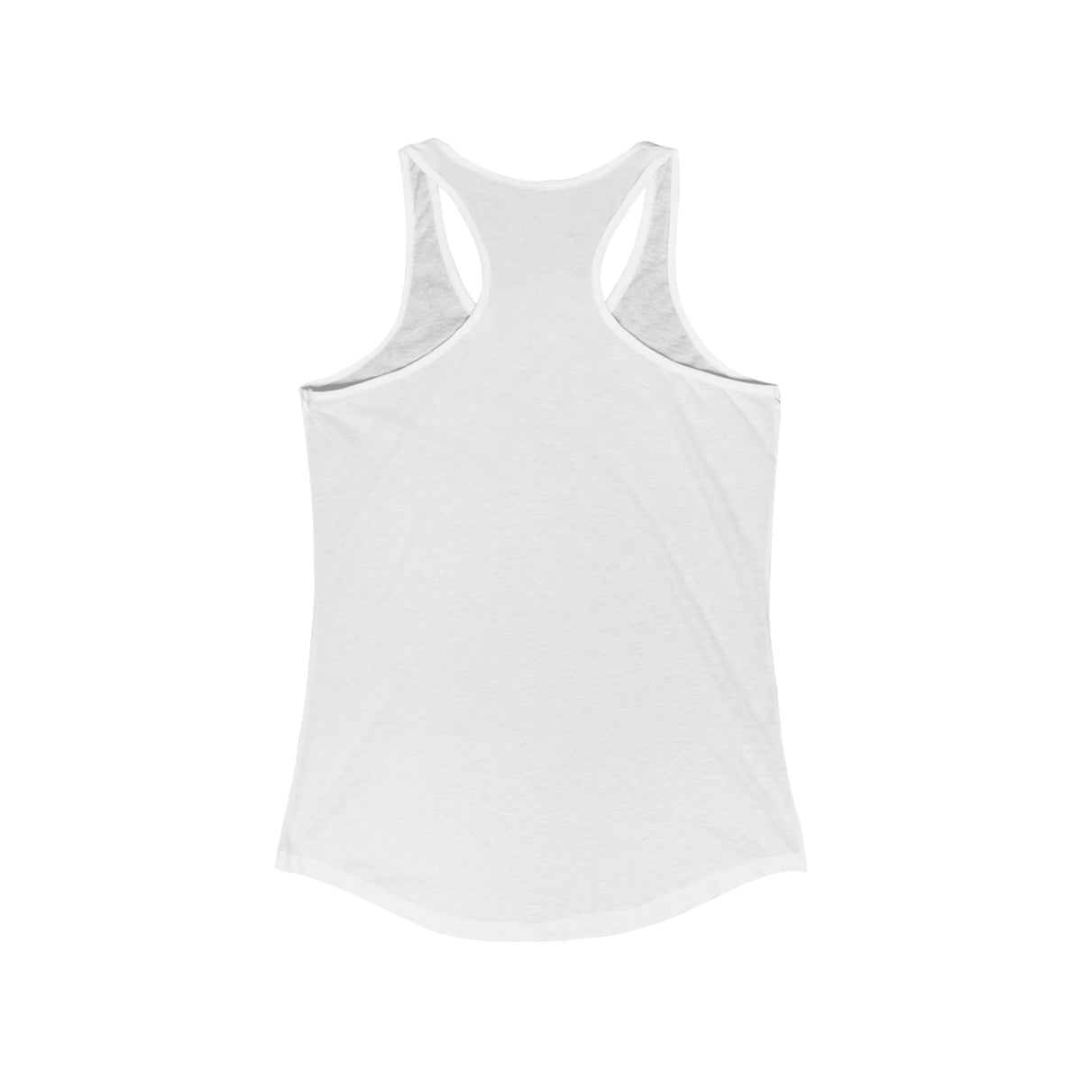 Women's Ideal Racerback Tank - Buddha abstract outline