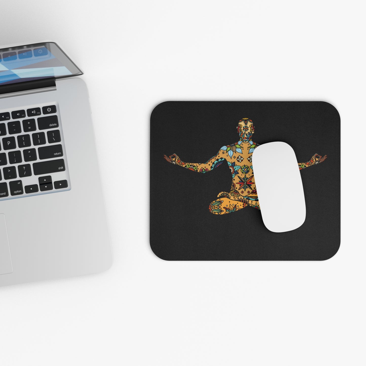 Mouse Pad (Rectangle) - Illustrated Man