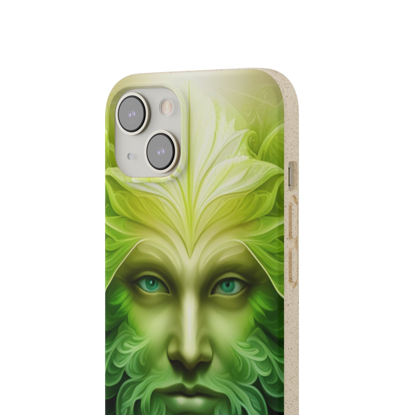 Biodegradable Phone Cases - Green Man - Spring - Rebirth