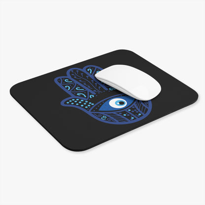 Mouse Pad (Rectangle) - Hamsa - Hand of Fatima - Ancient Symbol of Protection