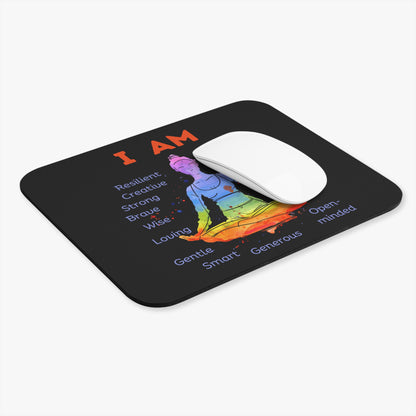 Mouse Pad (Rectangle) - I am - chakra woman