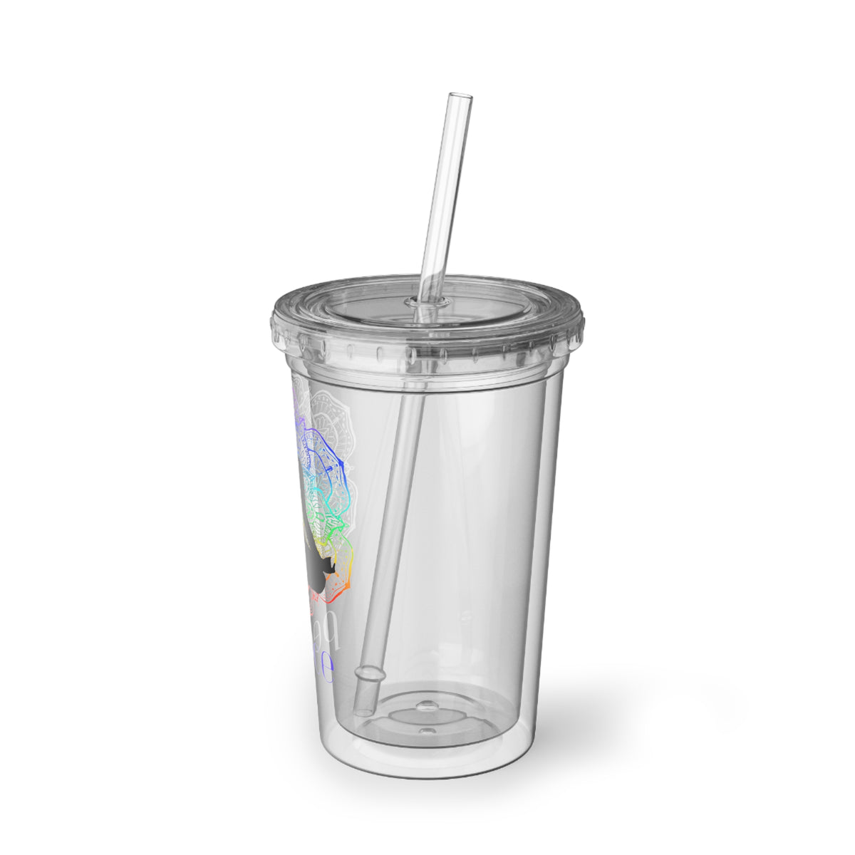 Acrylic Cup - Lotus Flower Chakra - Peace