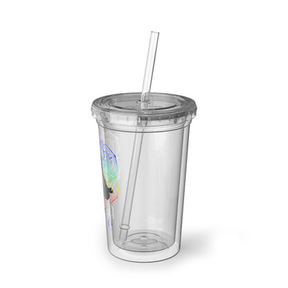 Acrylic Cup - Lotus Flower Chakra - Peace