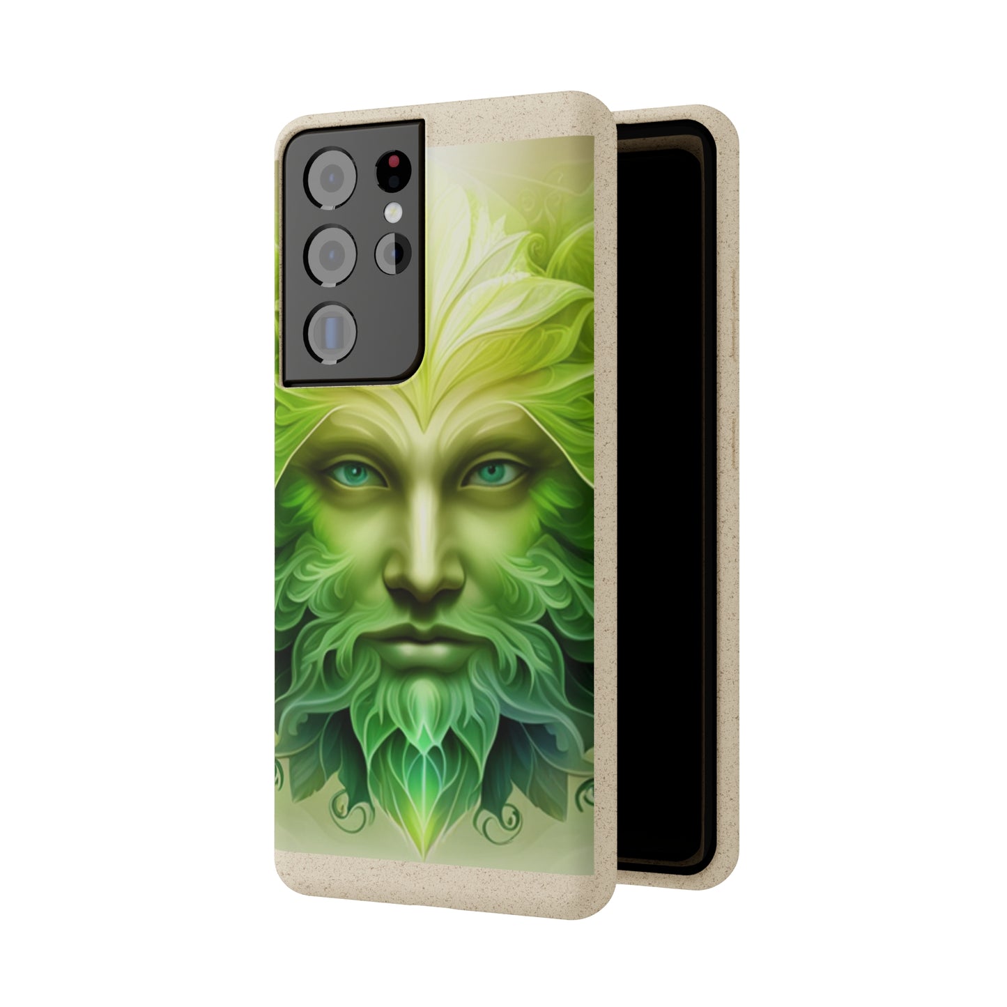 Biodegradable Phone Cases - Green Man - Spring - Rebirth