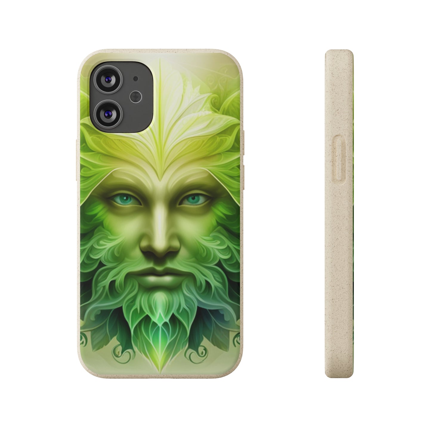 Biodegradable Phone Cases - Green Man - Spring - Rebirth