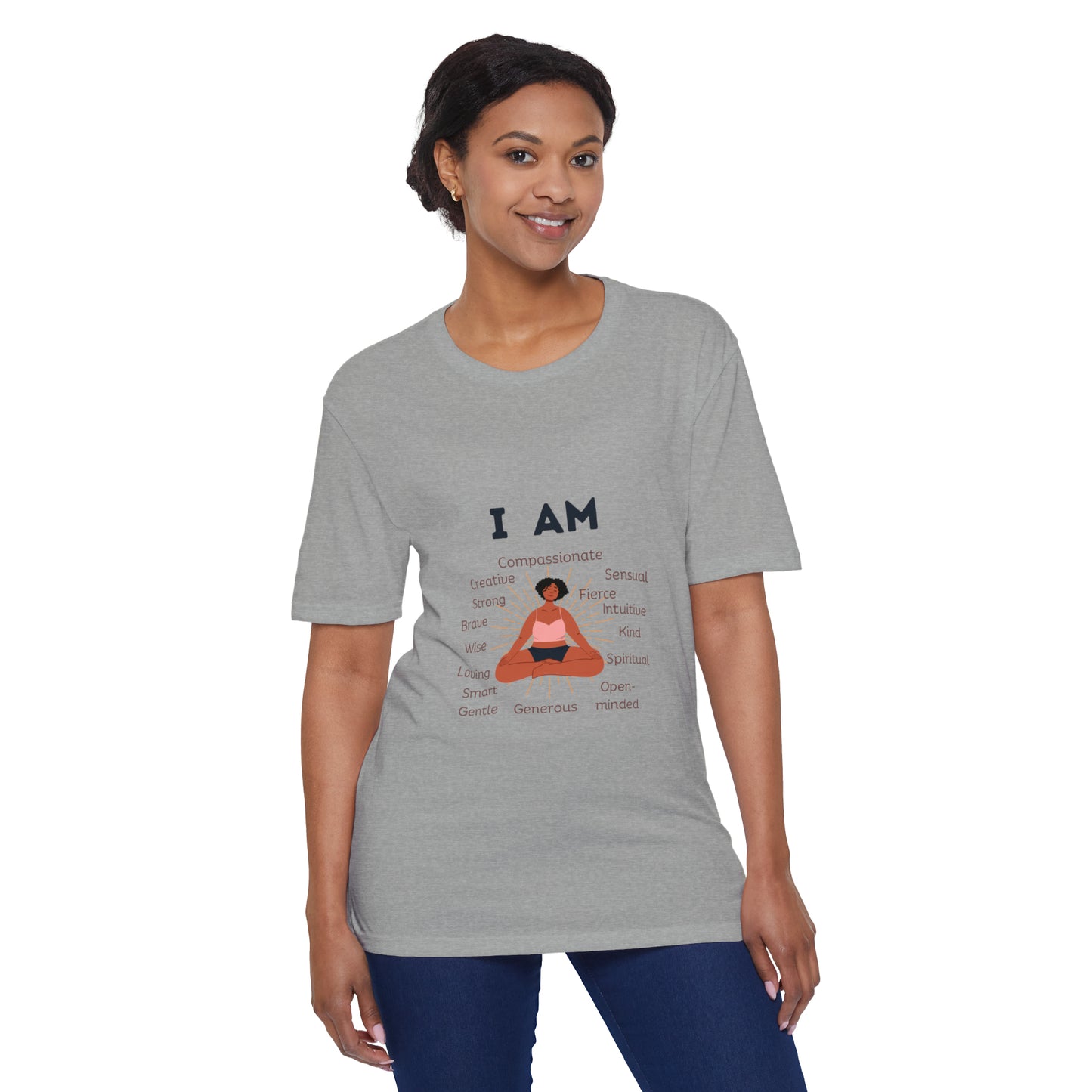 Unisex District® Re-Tee® - I am - black woman