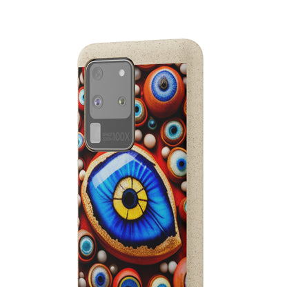 Biodegradable Phone Cases - Eye beads