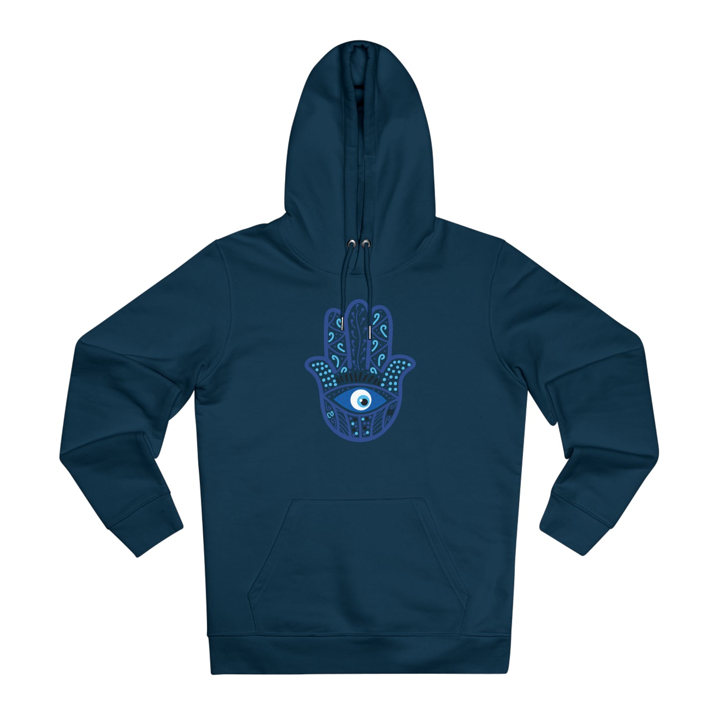Eco-friendly Unisex Cruiser Hoodie - Hamsa hand of hope