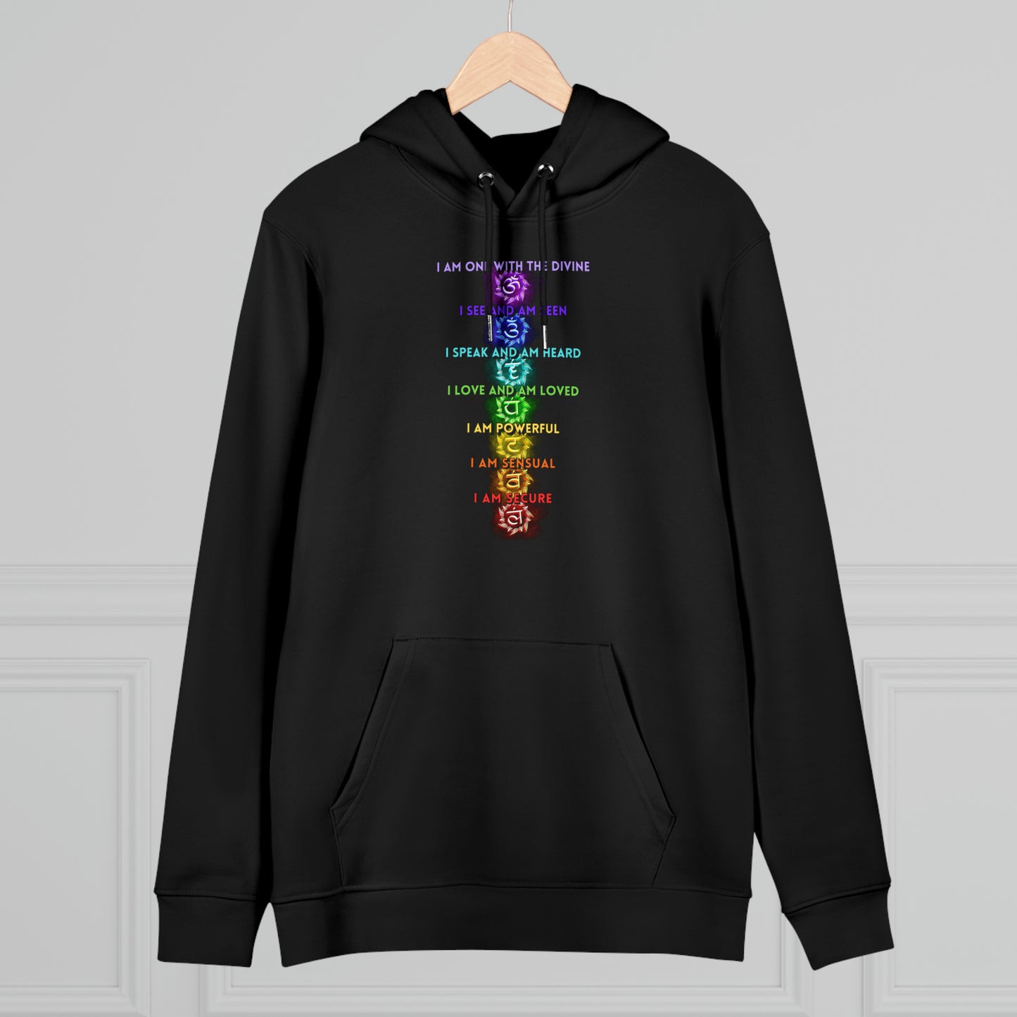 Eco-friendly Unisex Cruiser Hoodie - I am chakra