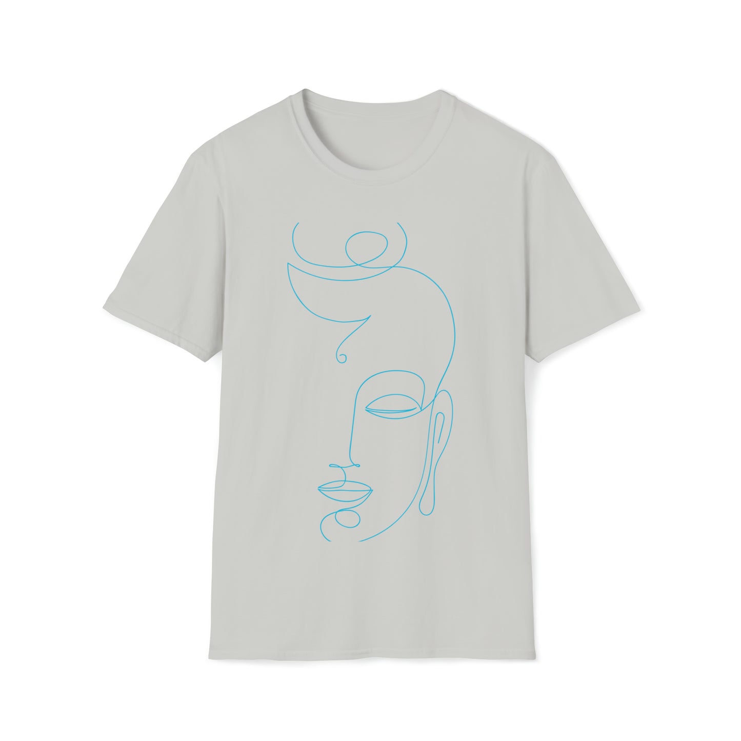 T-Shirt - Buddha outline