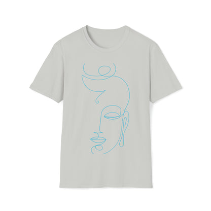 T-Shirt - Buddha outline