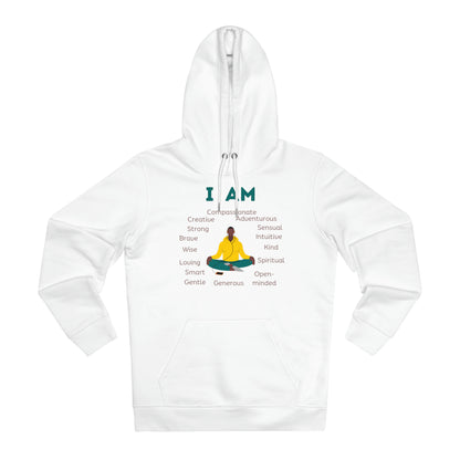 Eco-friendly Unisex Cruiser Hoodie - I am - black man