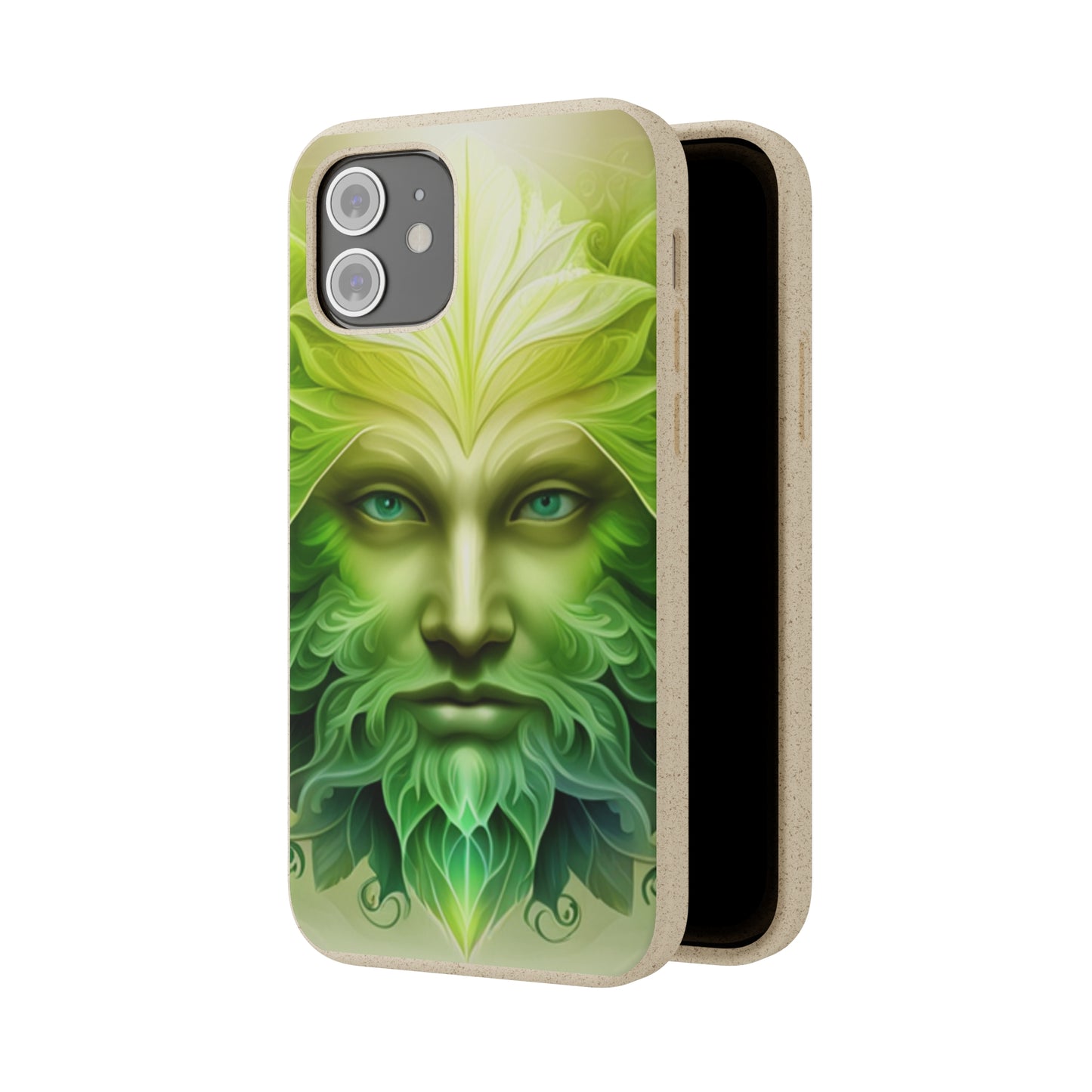 Biodegradable Phone Cases - Green Man - Spring - Rebirth