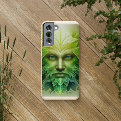 Biodegradable Phone Cases - Green Man - Spring - Rebirth