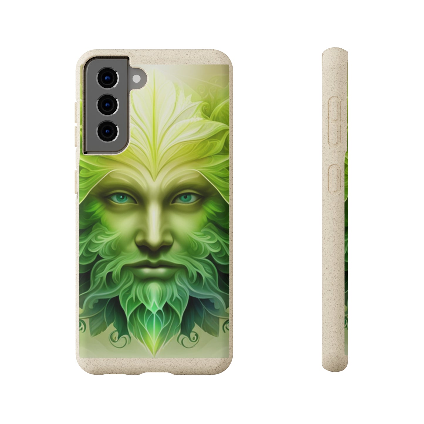 Biodegradable Phone Cases - Green Man - Spring - Rebirth