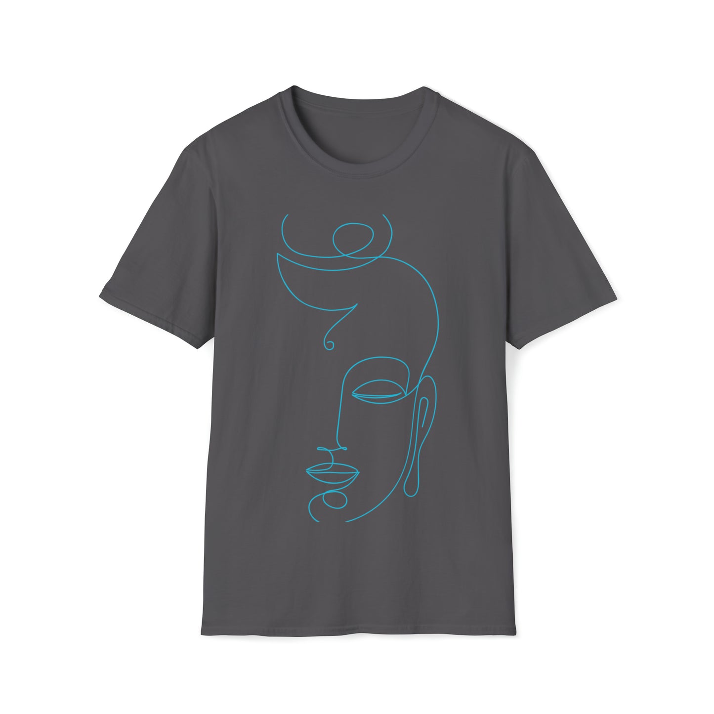 T-Shirt - Buddha outline