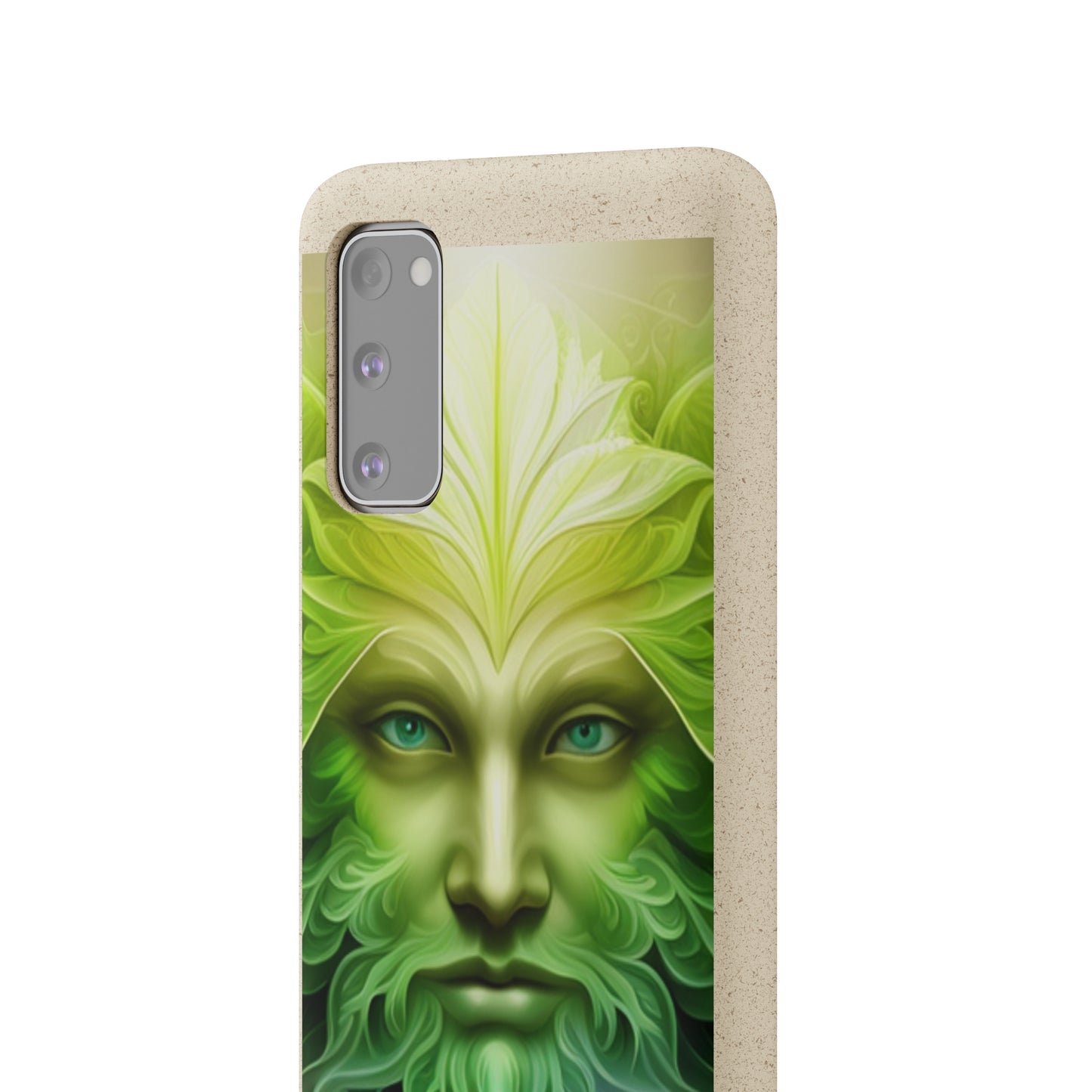 Biodegradable Phone Cases - Green Man - Spring - Rebirth