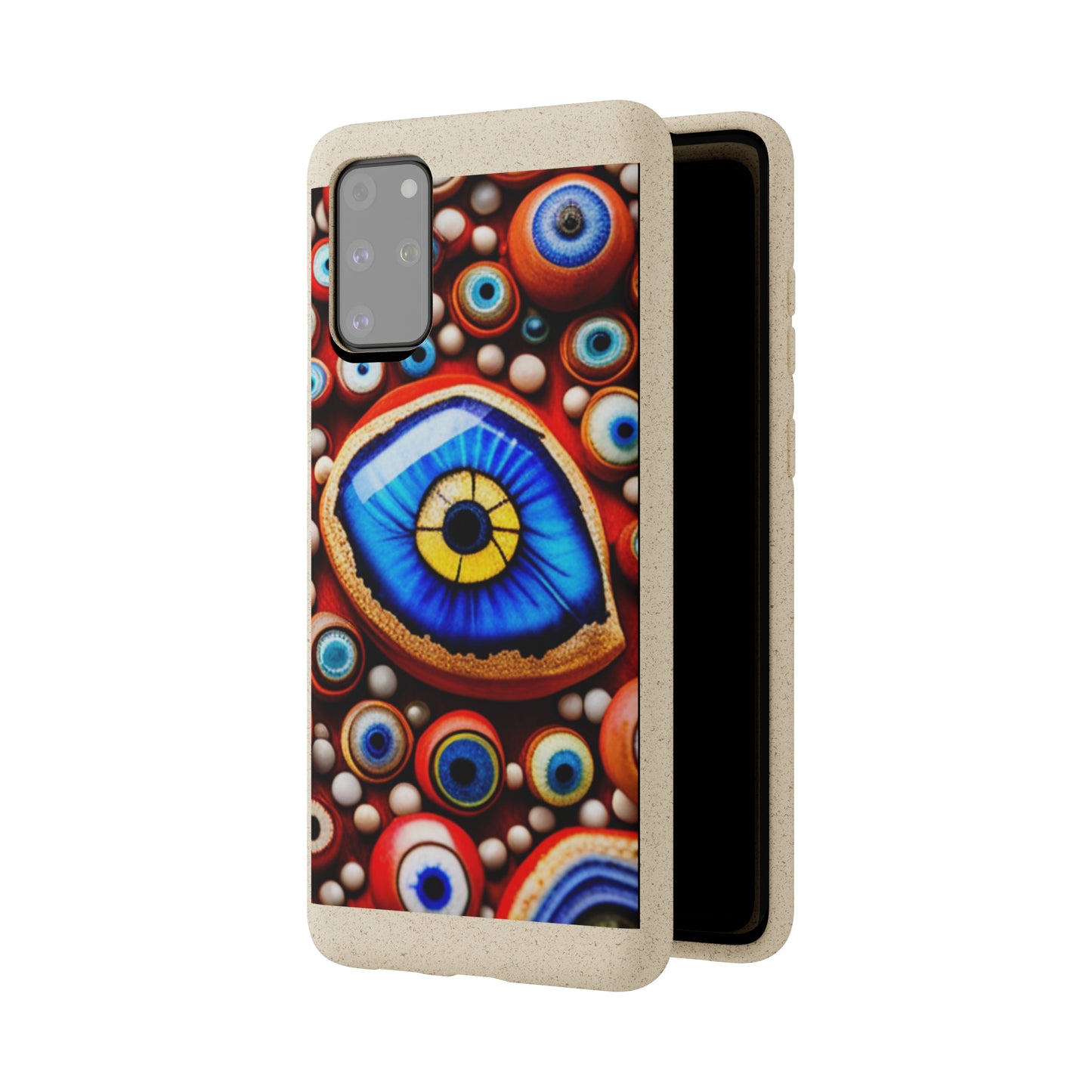 Biodegradable Phone Cases - Eye beads
