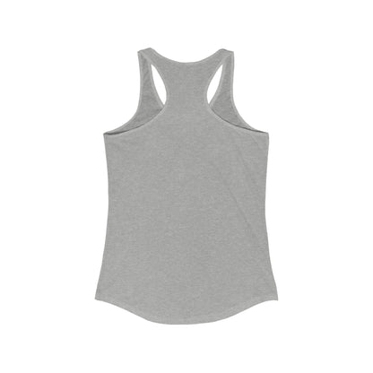 Women's Ideal Racerback Tank - Chakra over outlined body - Harmony