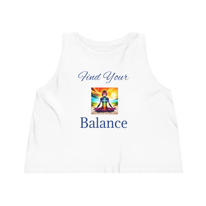 Women's Dancer Cropped Tank Top - Anime chakra