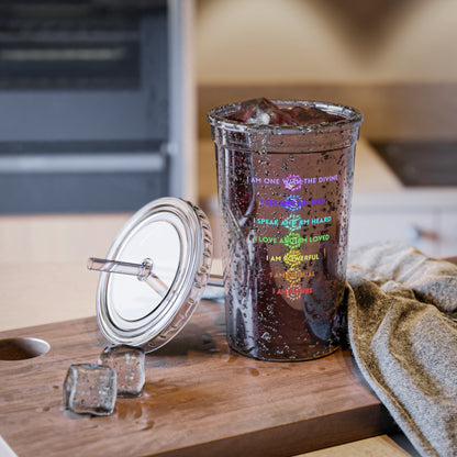 Acrylic Cup - I am One with the Divine