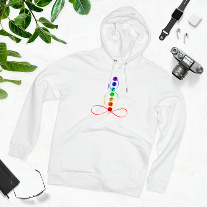 Eco-friendly Unisex Cruiser Hoodie - abstract chakra