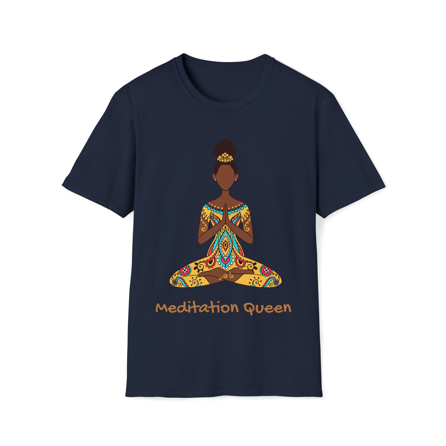 T-Shirt - African American Meditation Queen