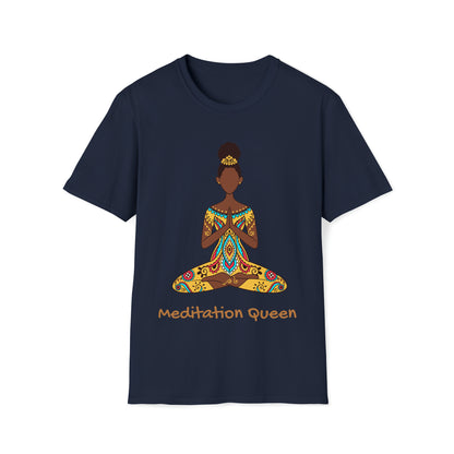 T-Shirt - African American Meditation Queen