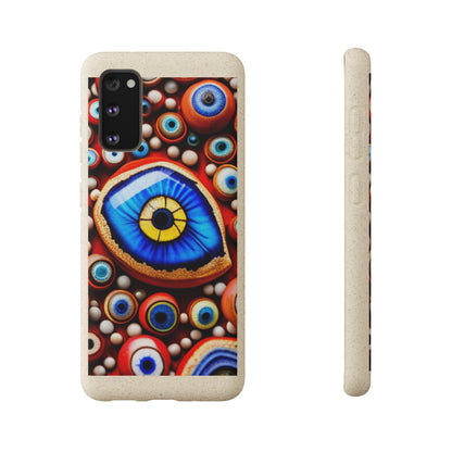 Biodegradable Phone Cases - Eye beads
