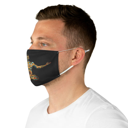 Fabric Face Mask - Illustrated Man