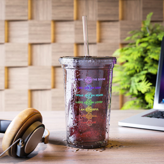 Acrylic Cup - I am One with the Divine