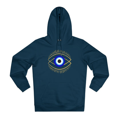 Eco-friendly Unisex Cruiser Hoodie - protective evil eye