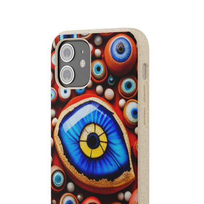Biodegradable Phone Cases - Eye beads