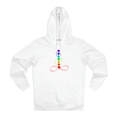 Eco-friendly Unisex Cruiser Hoodie - abstract chakra