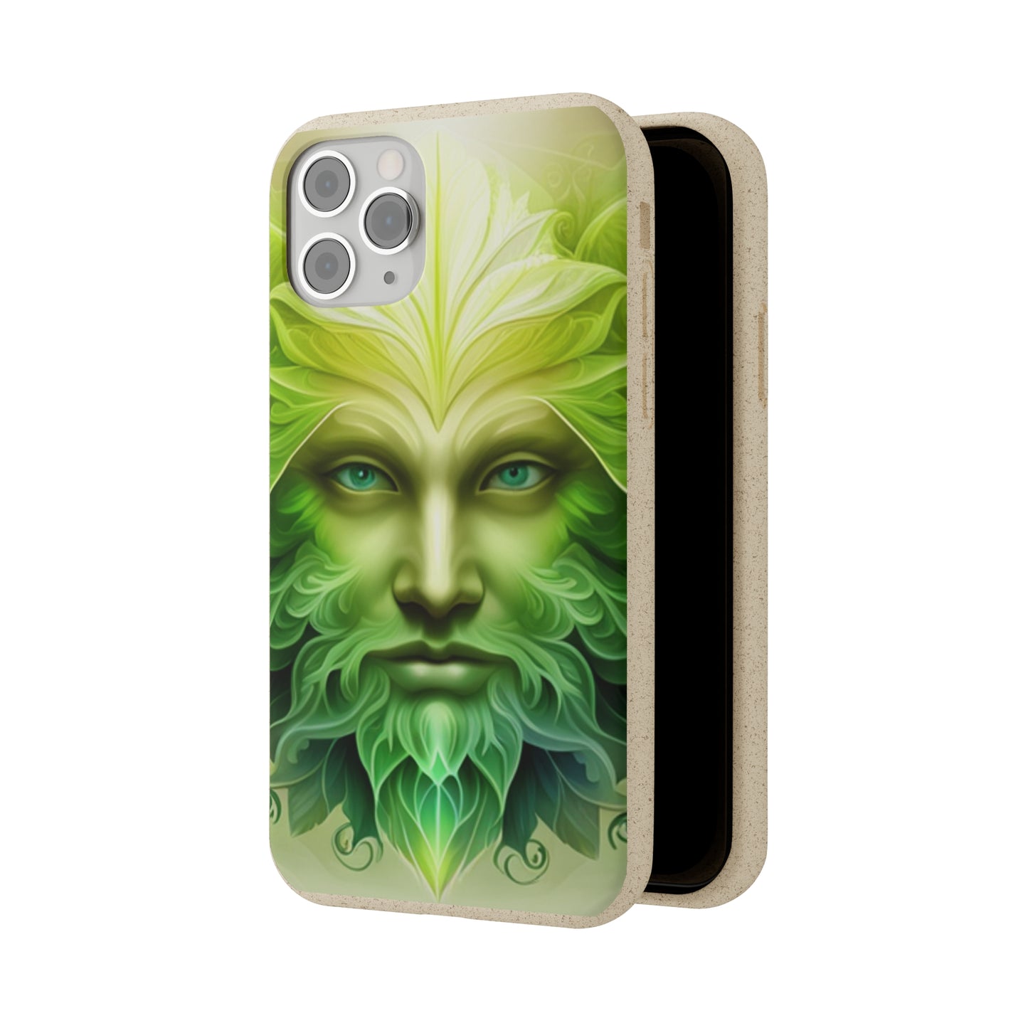 Biodegradable Phone Cases - Green Man - Spring - Rebirth