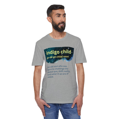 Unisex District® Re-Tee® - Indigo child definition