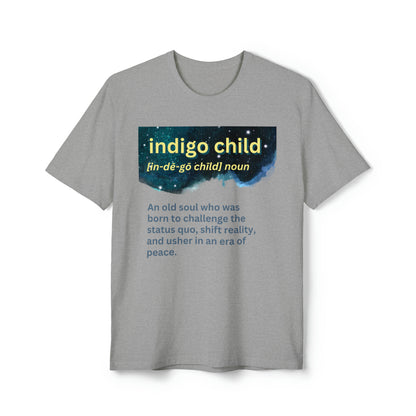 Unisex District® Re-Tee® - Indigo child definition