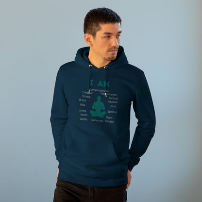 Eco-friendly Unisex Cruiser Hoodie - I am - man