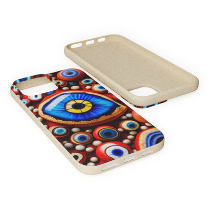 Biodegradable Phone Cases - Eye beads