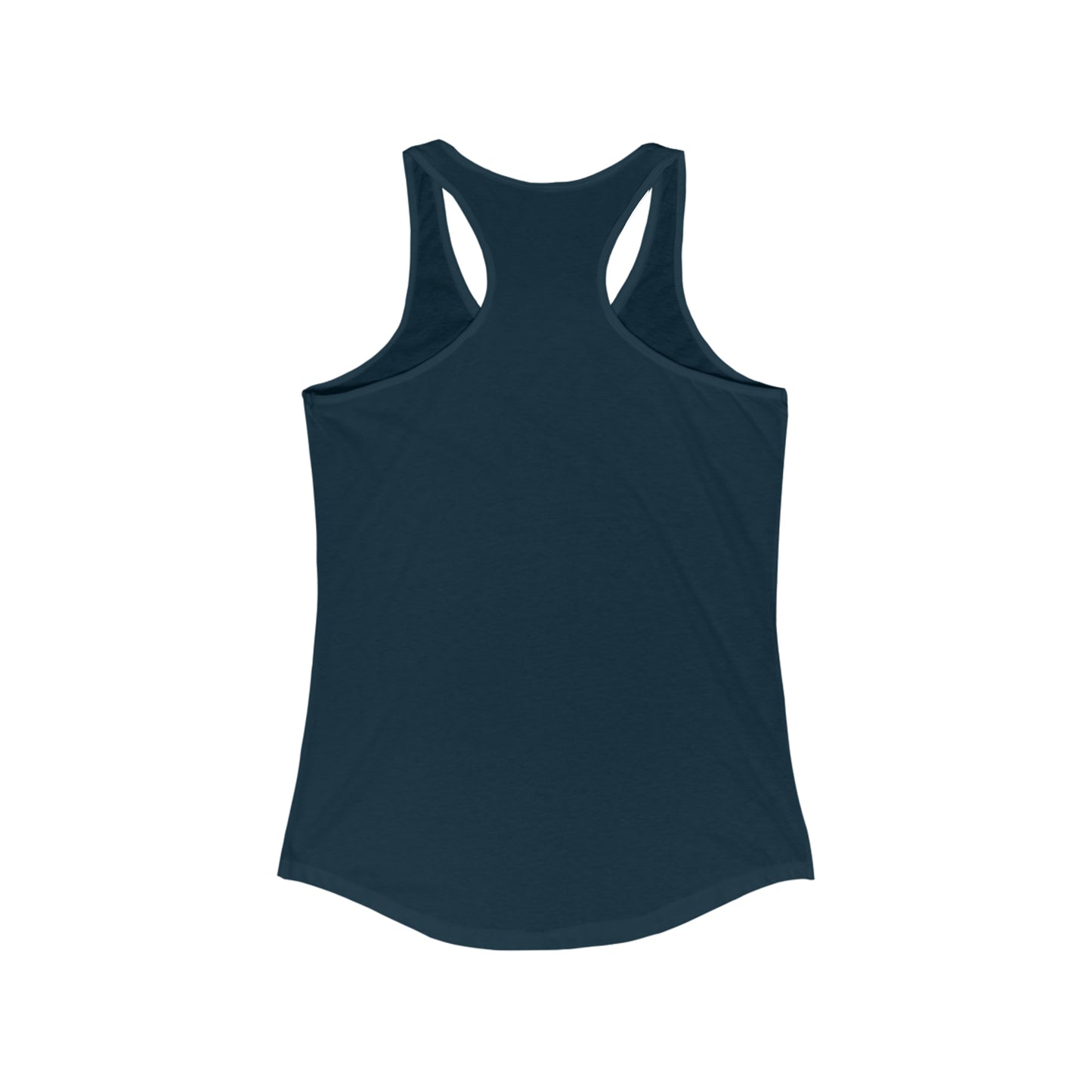 Women's Ideal Racerback Tank - Chakra over outlined body - Harmony