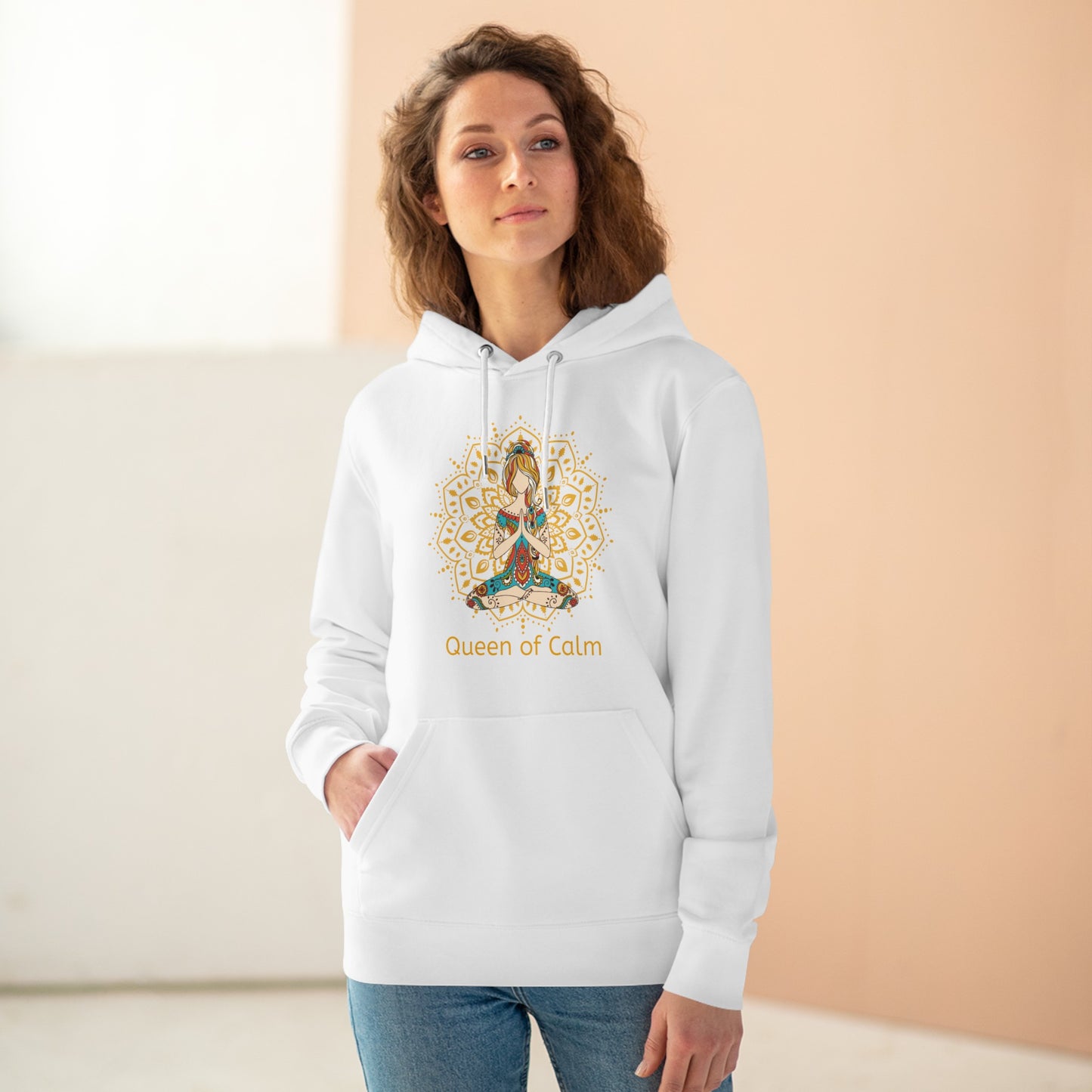 Eco-friendly Unisex Cruiser Hoodie - Queen of Calm