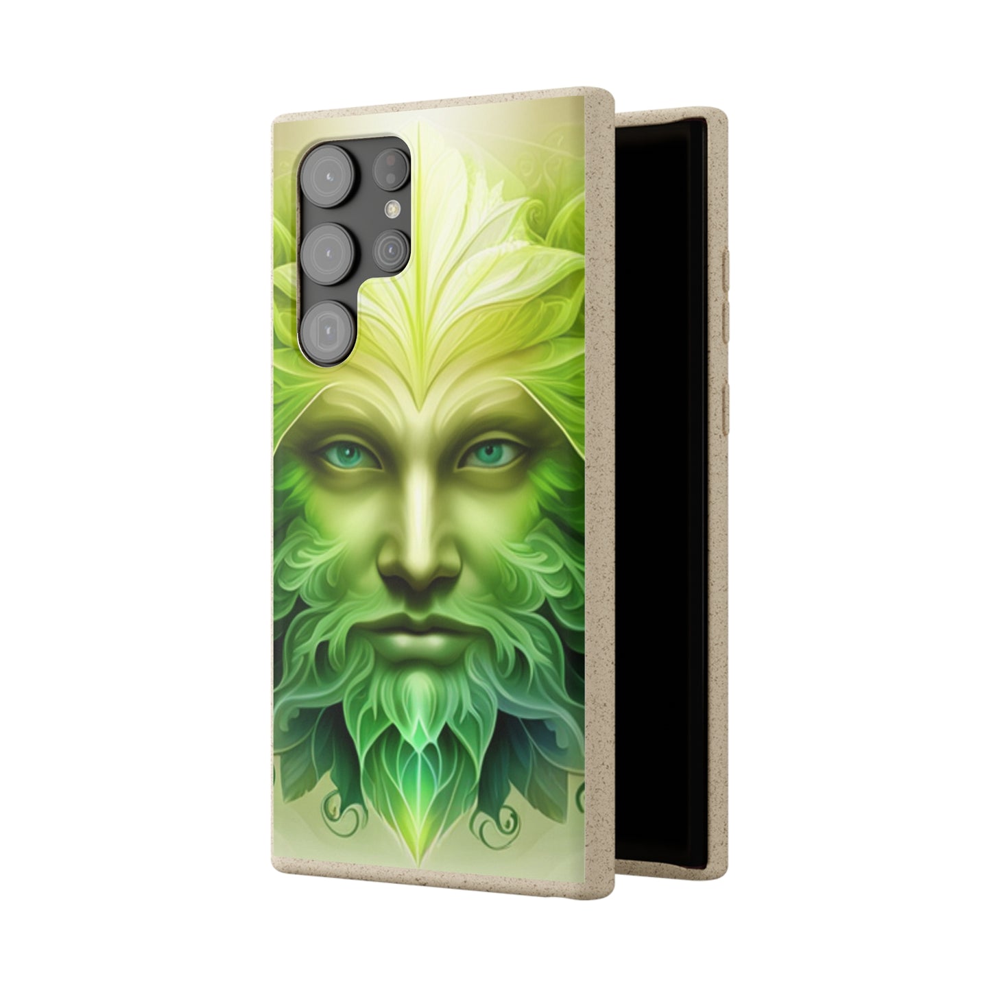 Biodegradable Phone Cases - Green Man - Spring - Rebirth