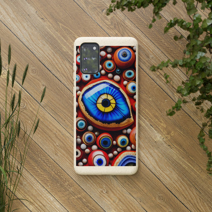 Biodegradable Phone Cases - Eye beads