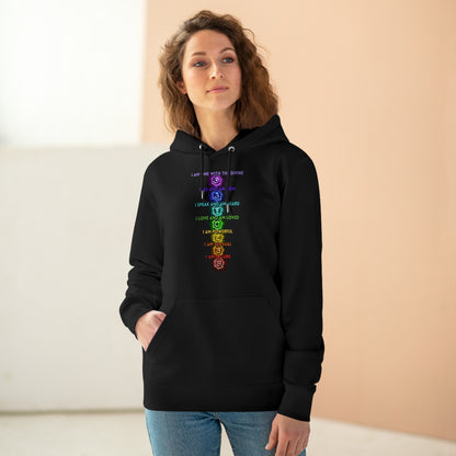 Eco-friendly Unisex Cruiser Hoodie - I am chakra