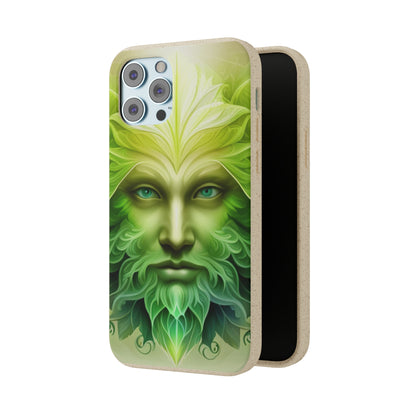 Biodegradable Phone Cases - Green Man - Spring - Rebirth