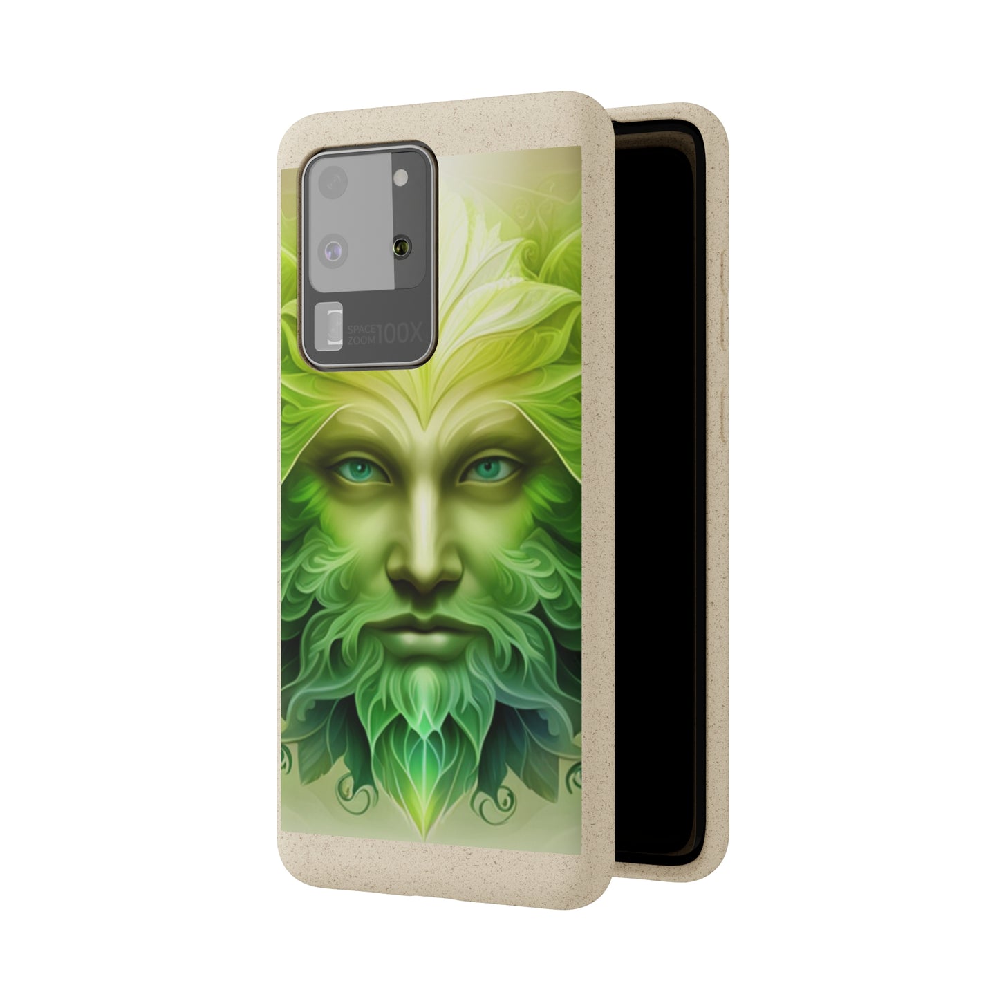 Biodegradable Phone Cases - Green Man - Spring - Rebirth