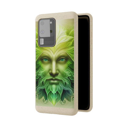 Biodegradable Phone Cases - Green Man - Spring - Rebirth