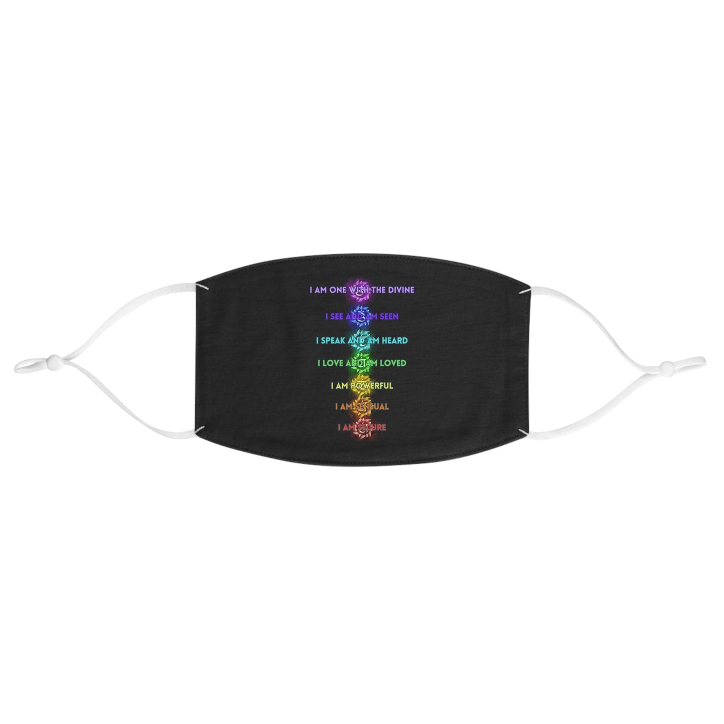 Fabric Face Mask - I am One with the Divine