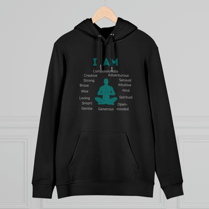 Eco-friendly Unisex Cruiser Hoodie - I am - man
