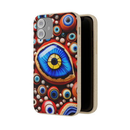 Biodegradable Phone Cases - Eye beads